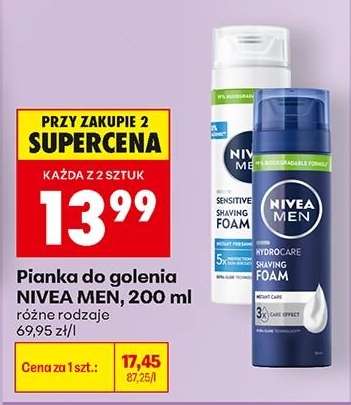 Pianka do golenia NIVEA MEN, 200 ml