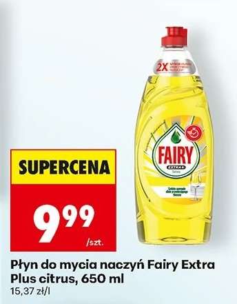Płyn do mycia naczyń Fairy Extra Plus citrus, 650 ml