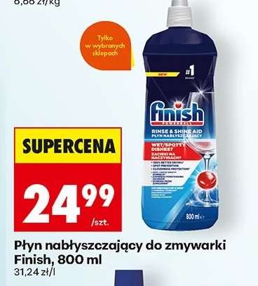 Płyn nabłyszczający do zmywarki Finish, 800 ml