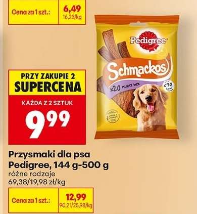 Przysmaki dla psa Pedigree 144 g 500 g