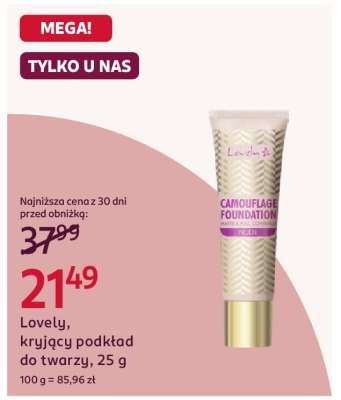 Lovely, kryjący podkład do twarzy, 25 g