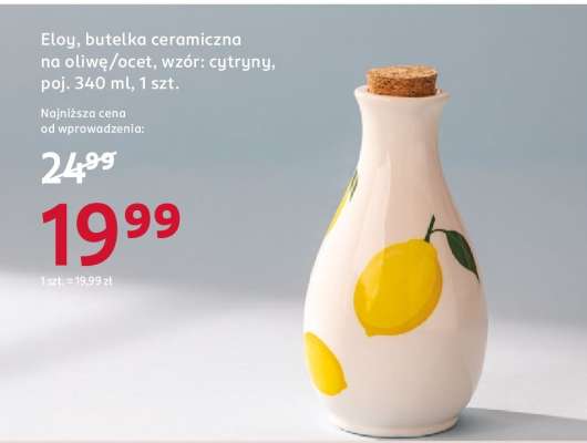 Eloy, butelka ceramiczna na oliwę/ocet