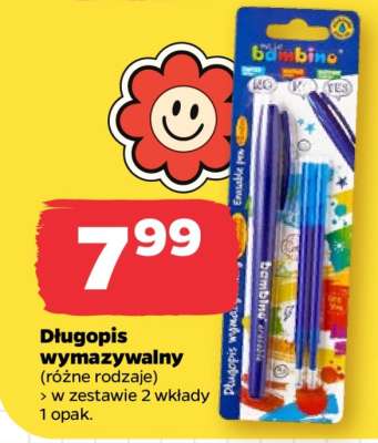 Długopis wymazywalny