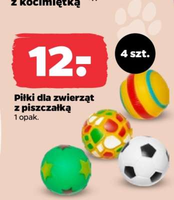 Piłki dla zwierząt z piszczałką