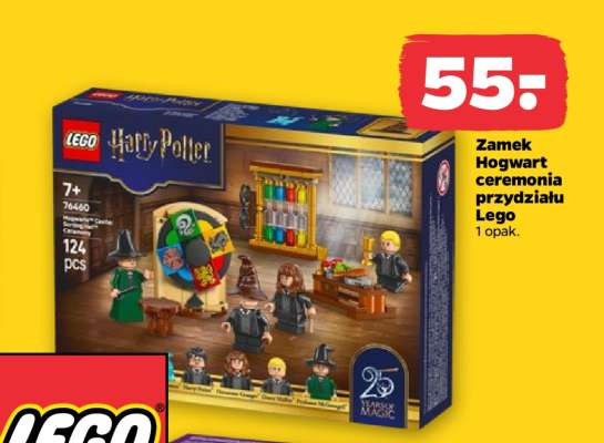Zamek Hogwart ceremonia przydziału Lego