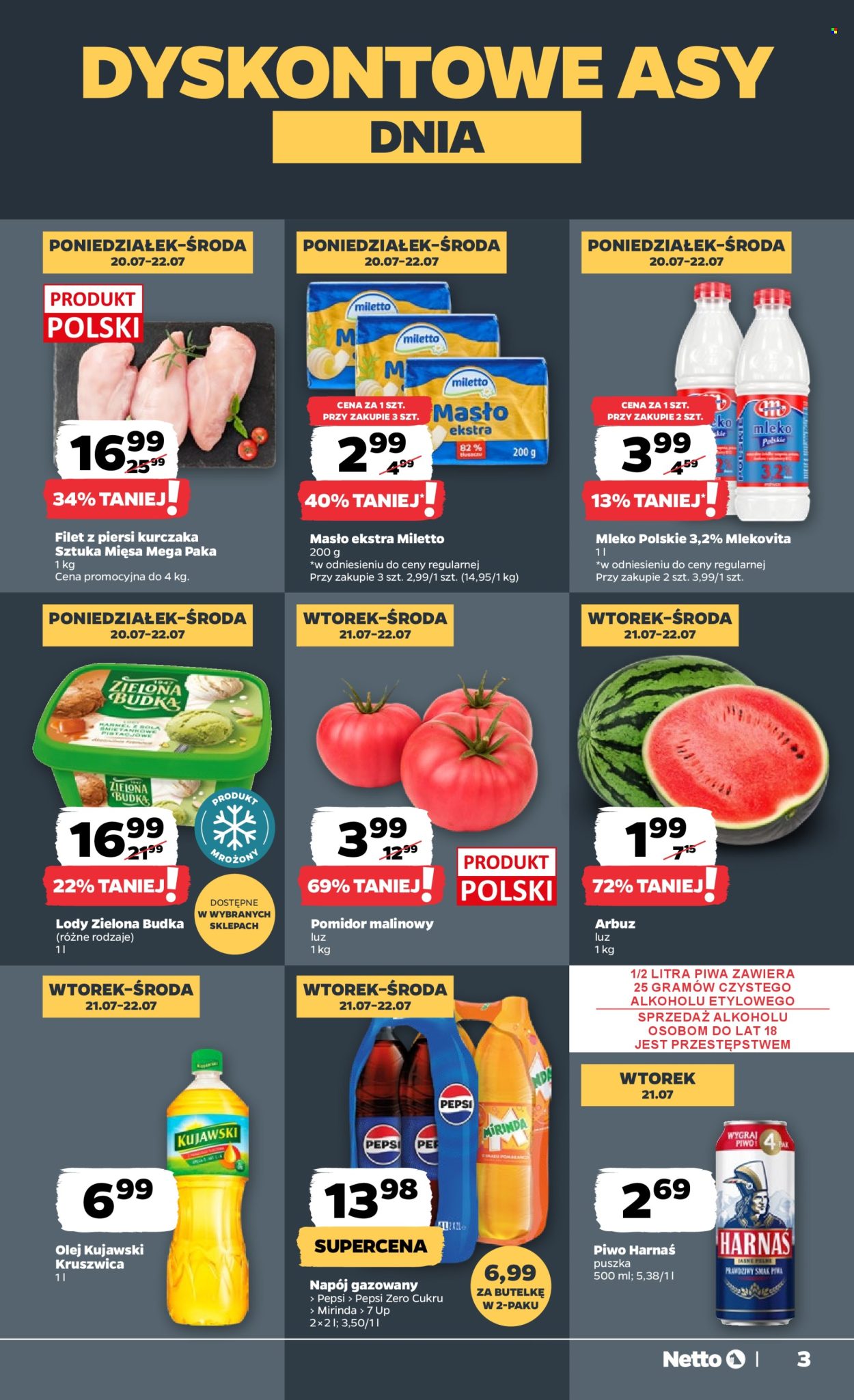 Gazetka Netto - 20.7.2026. - 25.7.2026.. Strona 3
