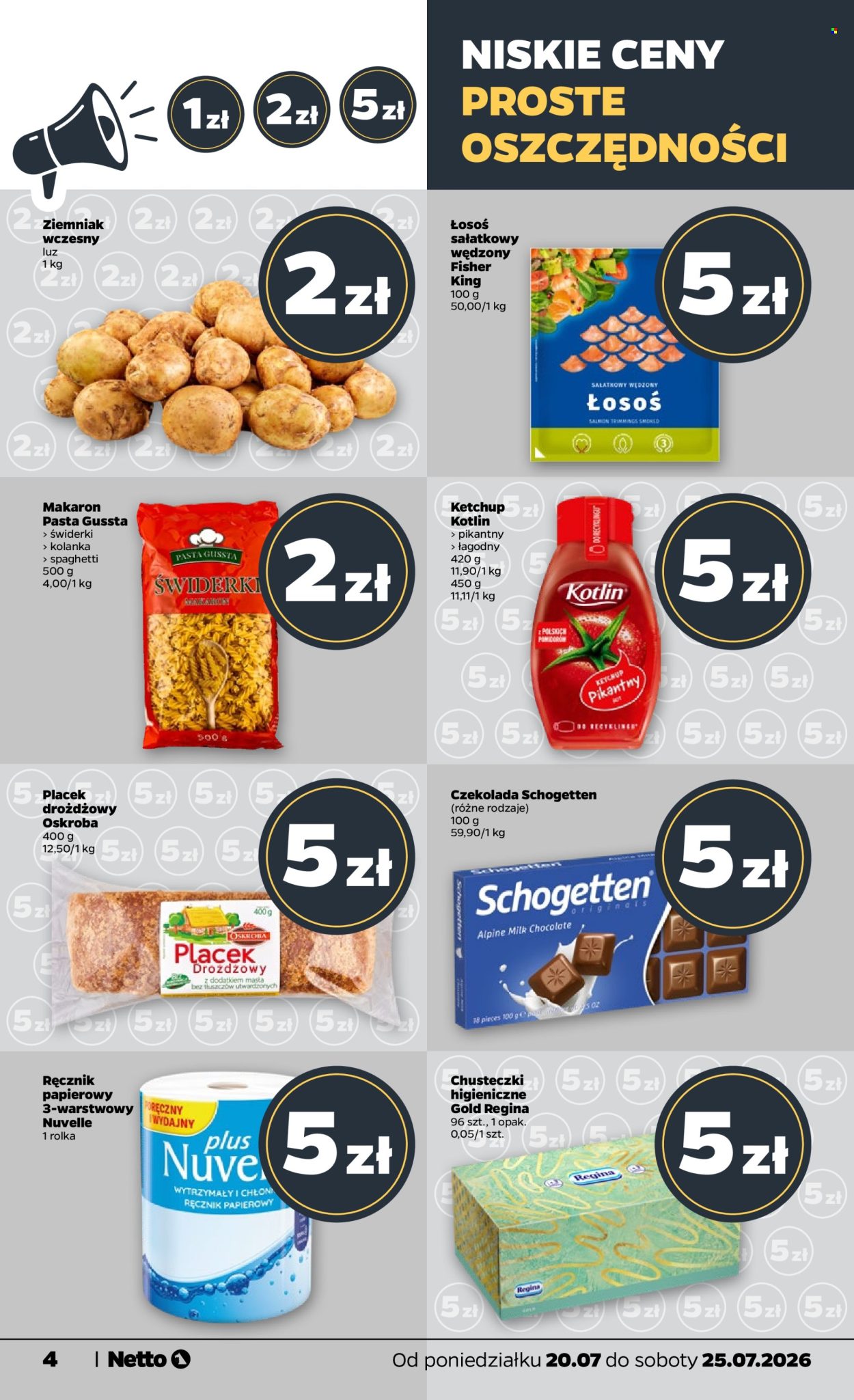 Gazetka Netto - 20.7.2026. - 25.7.2026.. Strona 4