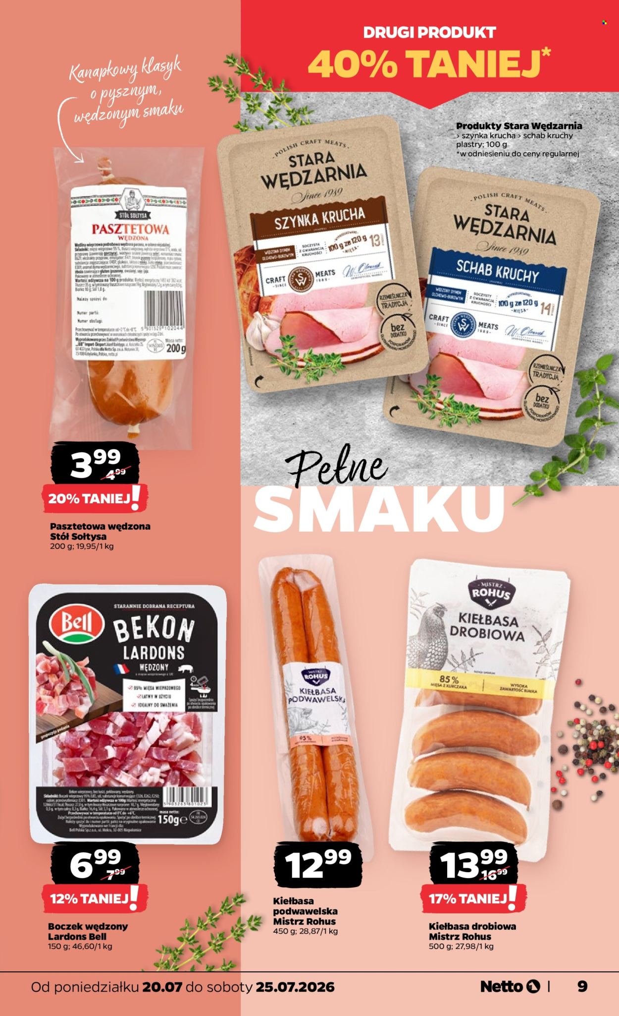 Gazetka Netto - 20.7.2026. - 25.7.2026.. Strona 9