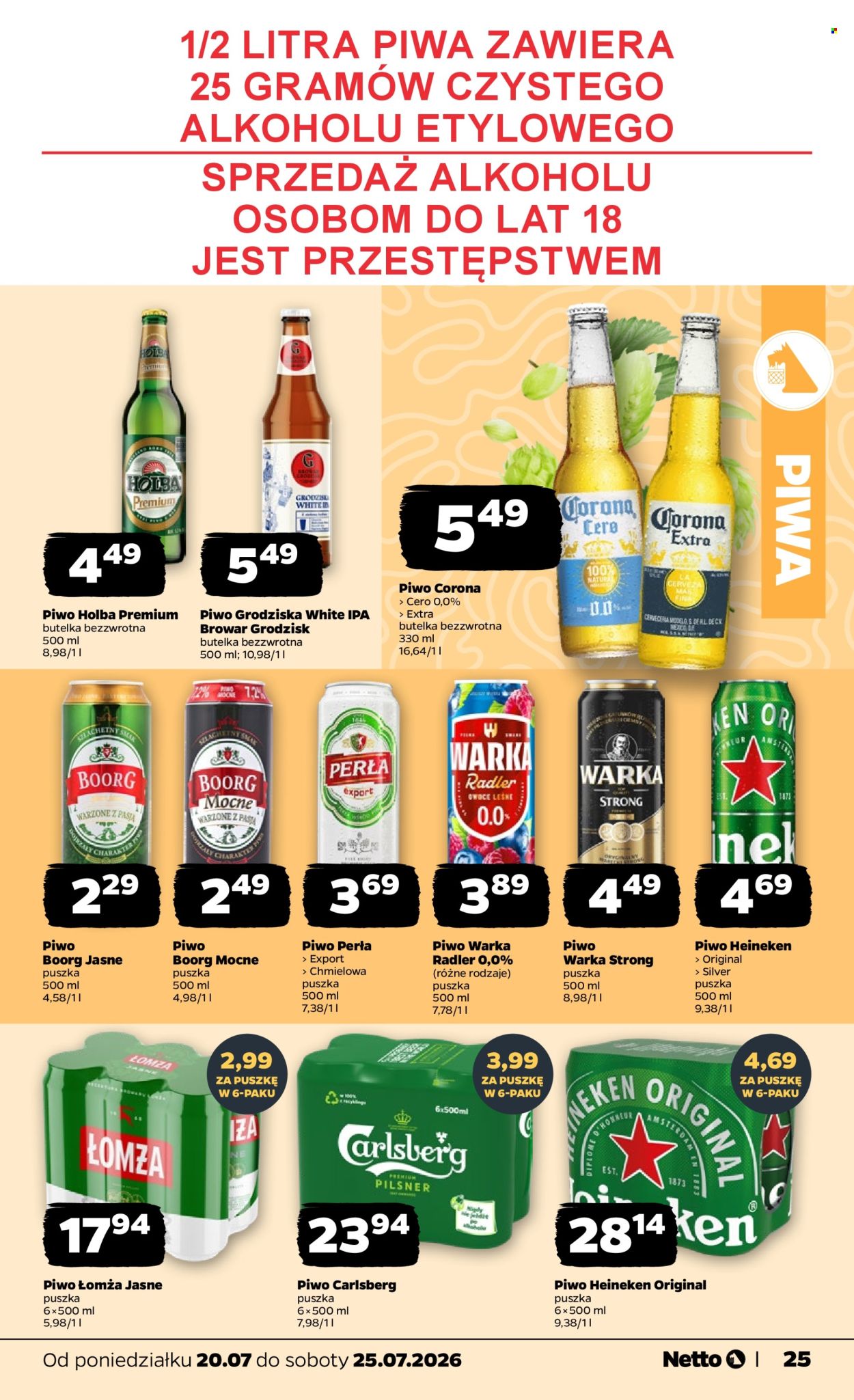 Gazetka Netto - 20.7.2026. - 25.7.2026.. Strona 25