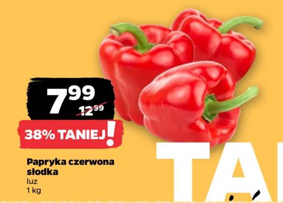 Papryka czerwona słodka