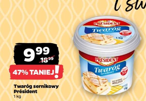 Twaróg sernikowy PRÉSIDENT