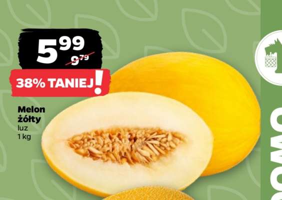 Melon żółty luz 1 kg