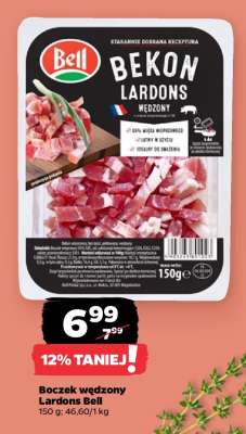 Boczek wędzony Lardons Bell