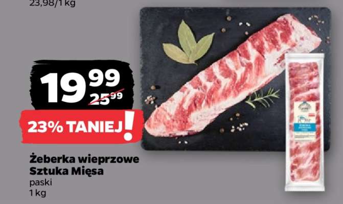 Żeberka wieprzowe Sztuka Mięsa