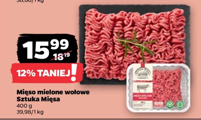 Mięso mielone wołowe Sztuka Mięsa