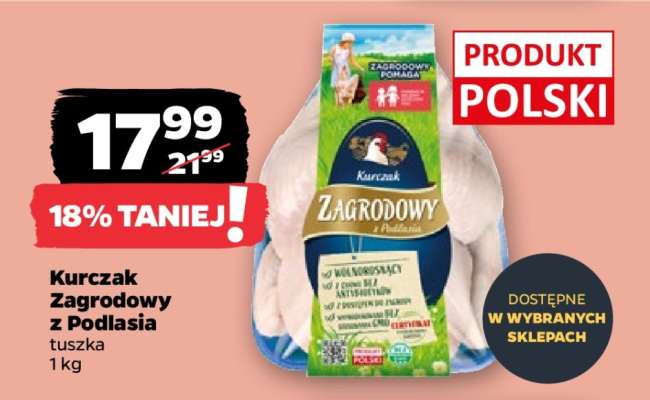 Kurczak Zagrodowy z Podlasia tuszka