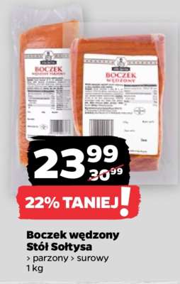 Boczek wędzony Stół Sołtysa
