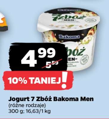 Jogurt 7 zbóż Bakoma MEN