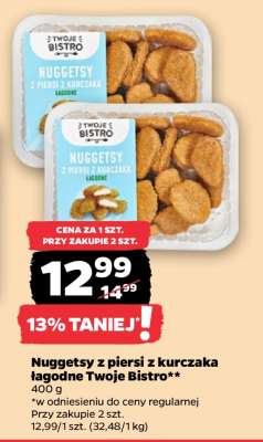 Nuggetsy z piersi z kurczaka łagodne Twoje Bistro