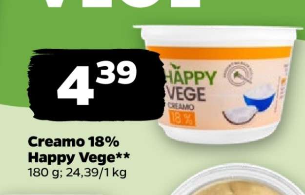 Creamo 18% Happy Vege