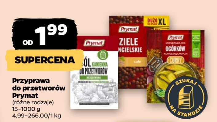 Przyprawa do przetworów Prymat