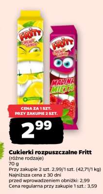 Cukierki rozpuszczalne Fritt