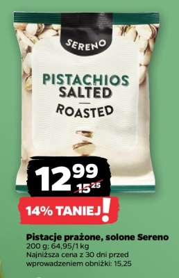 Pistacje prażone solone Sereno