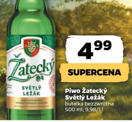 Piwo Žatecký Světlý Ležák