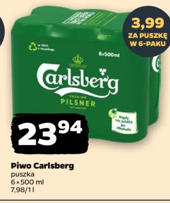 Piwo Carlsberg