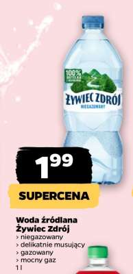 Woda źródlana Żywiec Zdrój