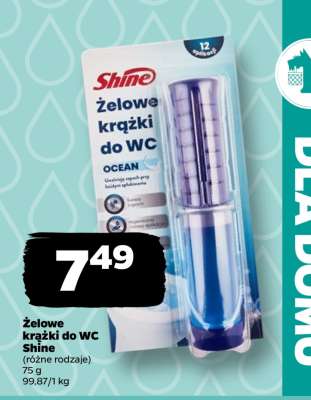 Żelowe krążki do WC Shine