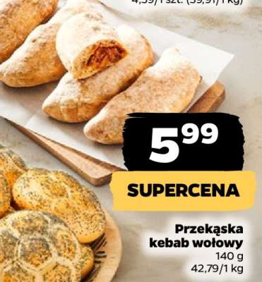 Przekąska kebab wołowy
