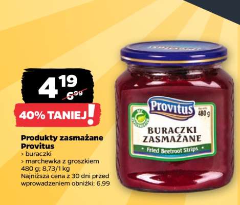 Produkty zasmażane Provitus