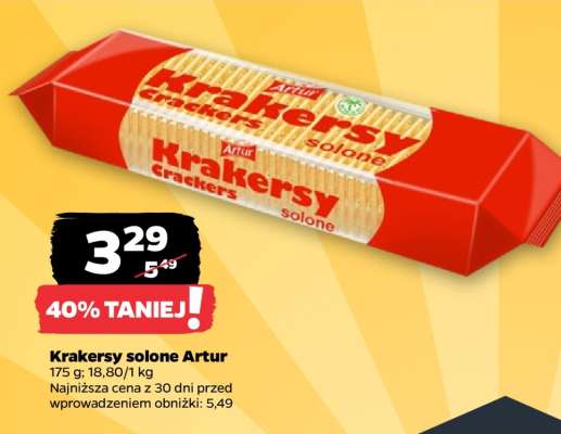 Krakersy solone Artur
