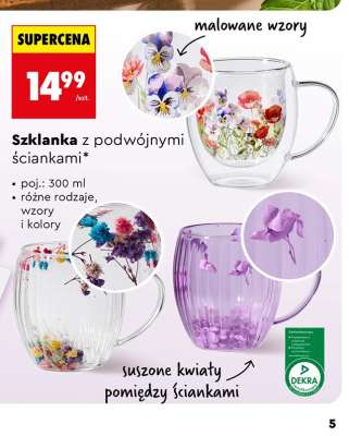 Szklanka z podwójnymi ściankami