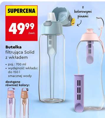 Butelka filtrująca Solid z wkładem
