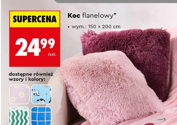 Koc flanelowy*