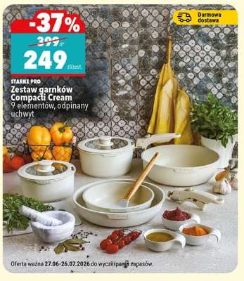 Zestaw garnków Compact Cream