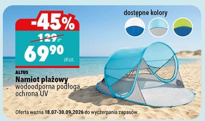 Namiot plażowy