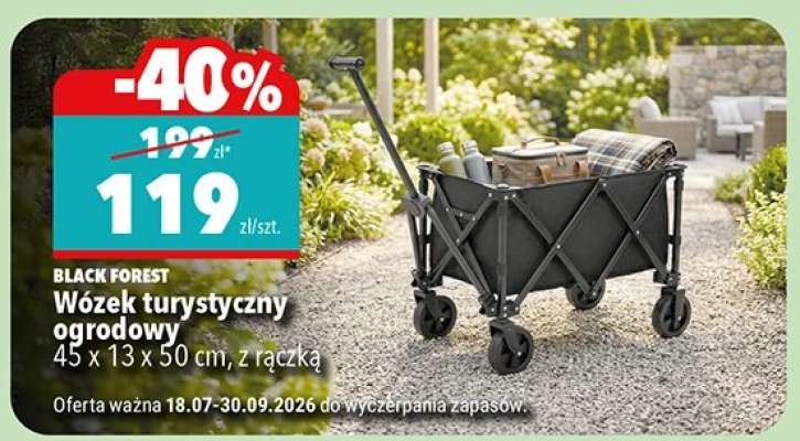Wózek turystyczny ogrodowy