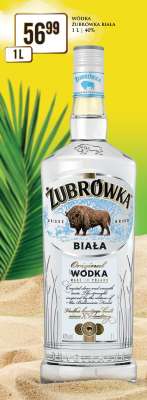 WÓDKA ŻUBRÓWKA BIAŁA 1 l 40%