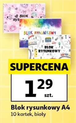 Blok rysunkowy A4