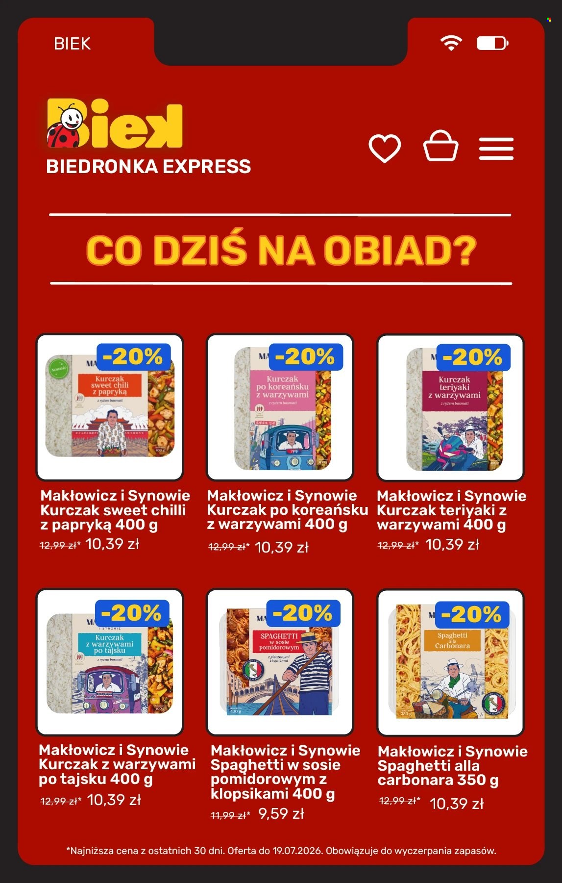 Gazetka Biedronka - 17.7.2026. - 19.7.2026.. Strona 6