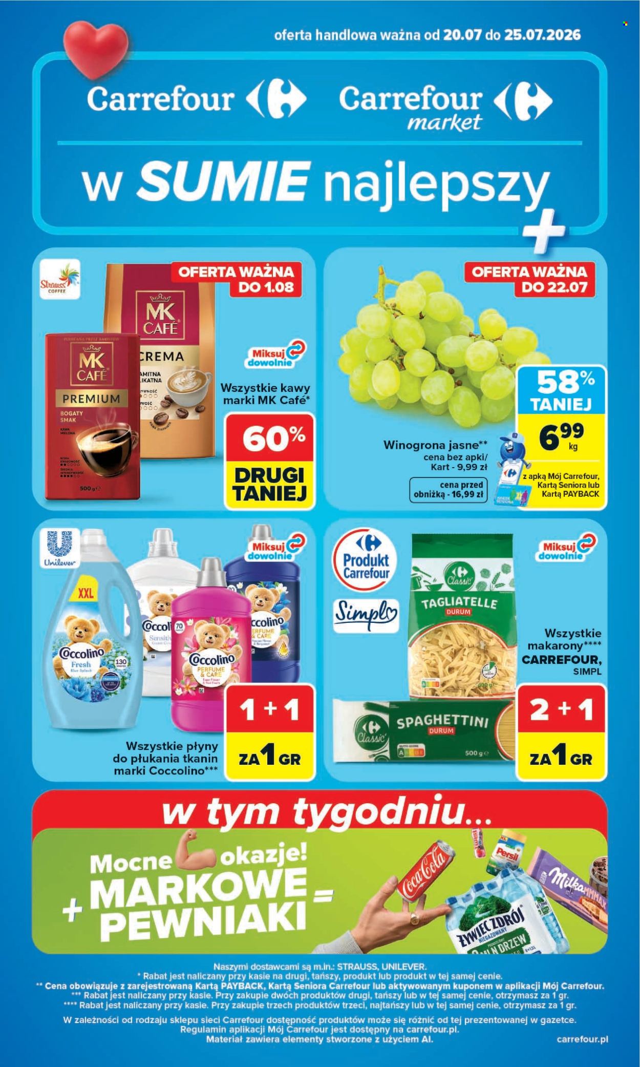 Gazetka Carrefour - 20.7.2026. - 25.7.2026.. Strona 1