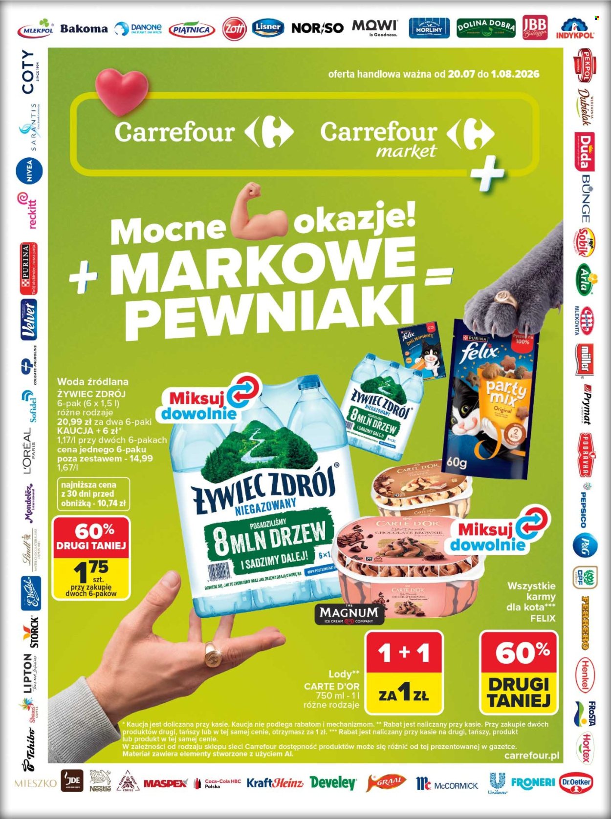Gazetka Carrefour - 20.7.2026. - 1.8.2026.. Strona 1