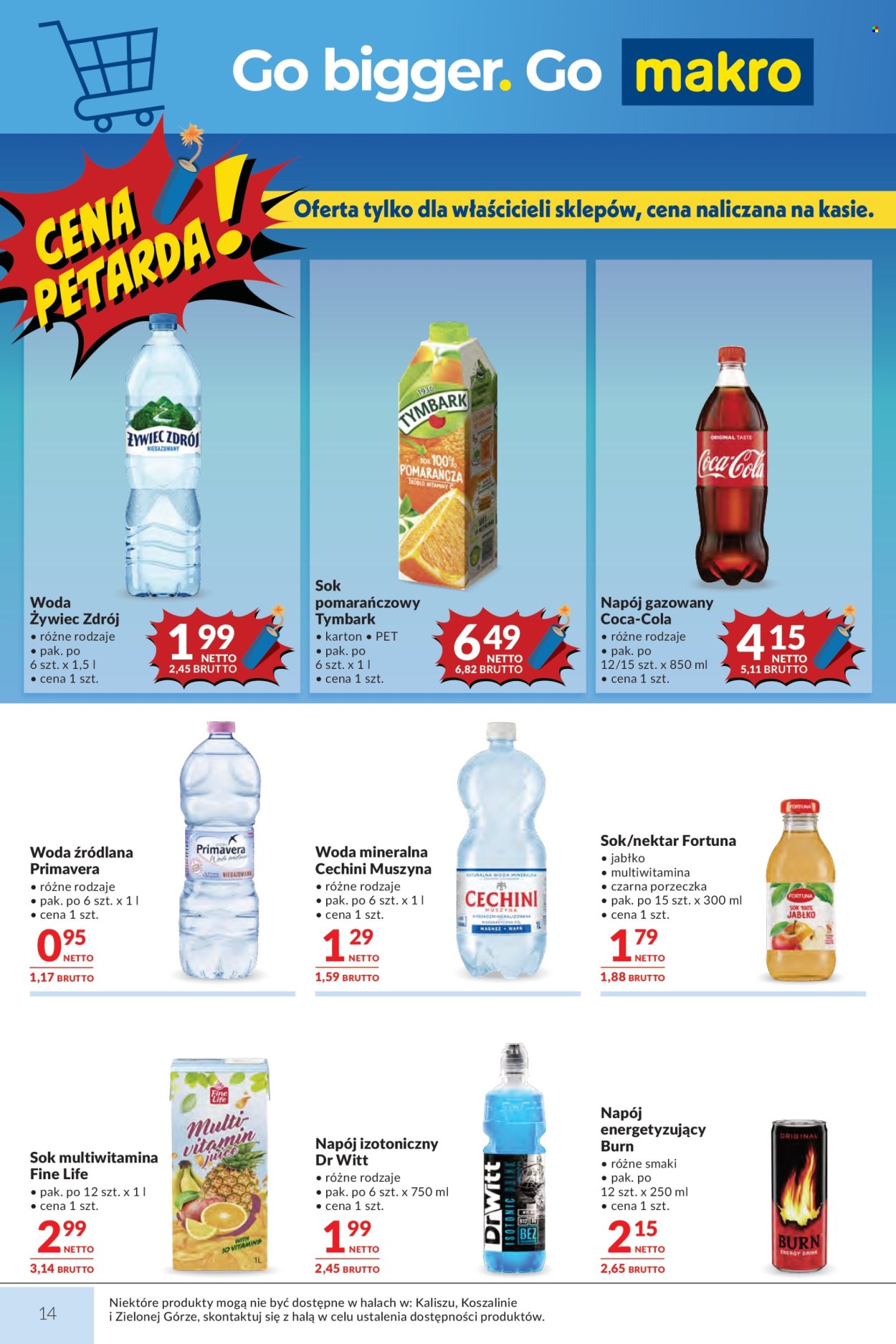 Gazetka Makro - 21.7.2026. - 3.8.2026.. Strona 14