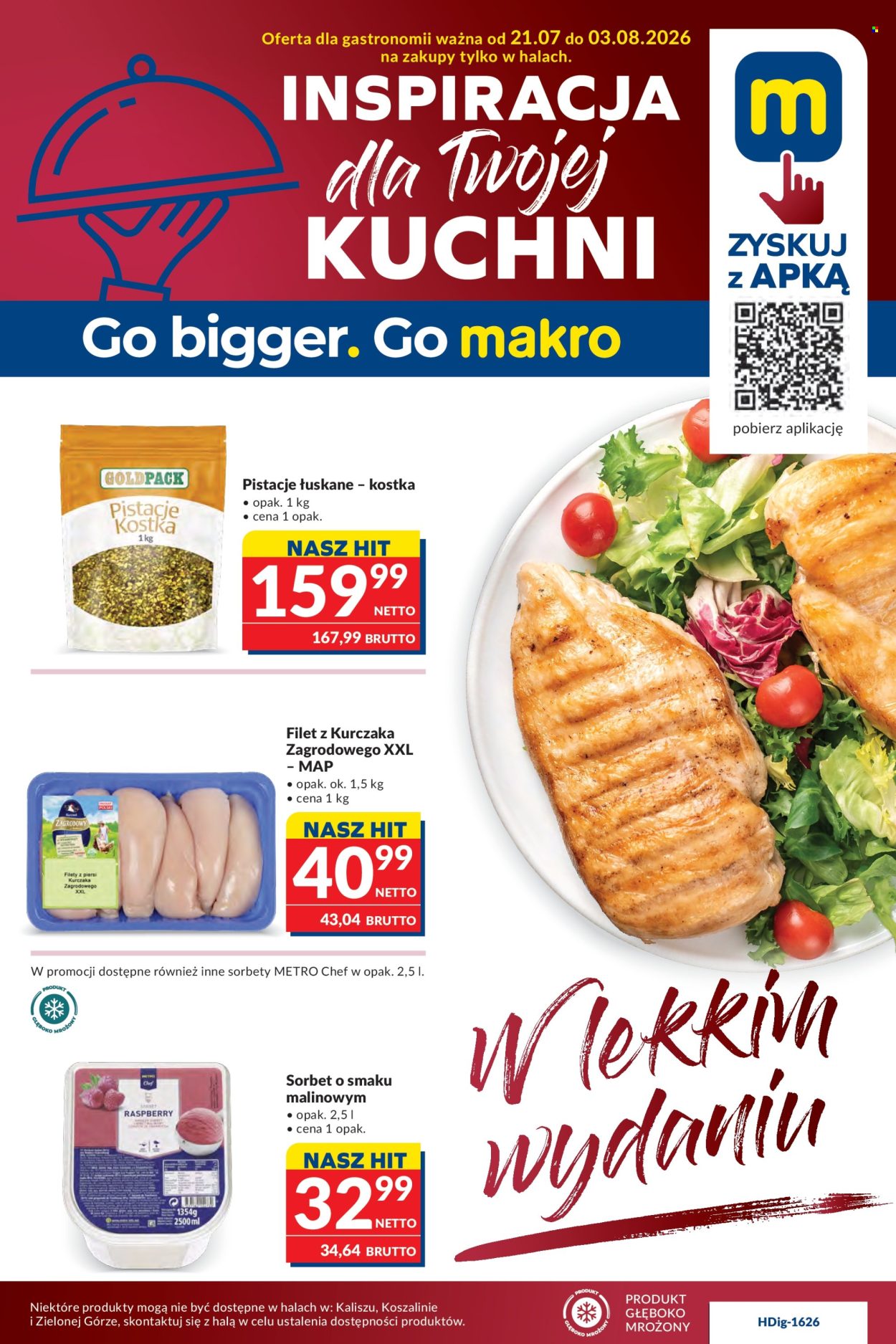 Gazetka Makro - 21.7.2026. - 3.8.2026.. Strona 1