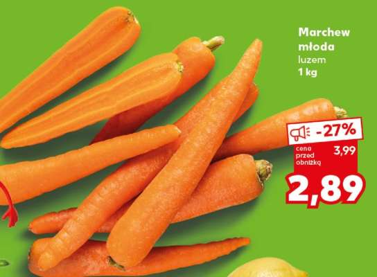 Marchew młoda luzem 1 kg