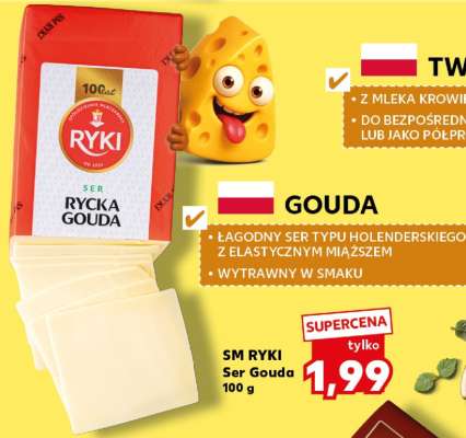SM RYKI Ser Gouda 100 g