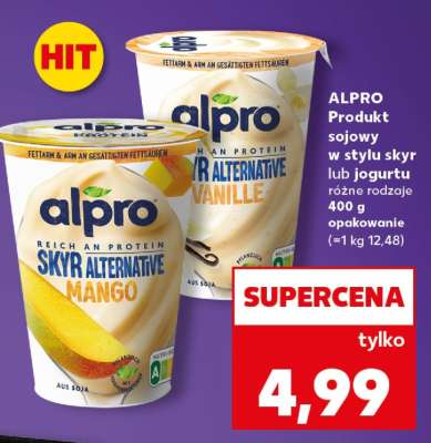 ALPRO Produkt sojowy w stylu skyr lub jogurtu